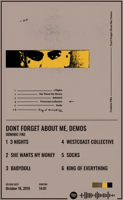 Dominic Fike - Dont Forget About Me Demos.jpg